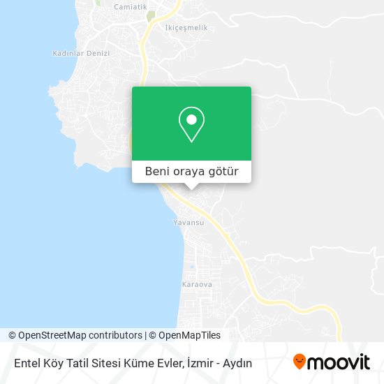 Entel Köy Tatil Sitesi Küme Evler harita