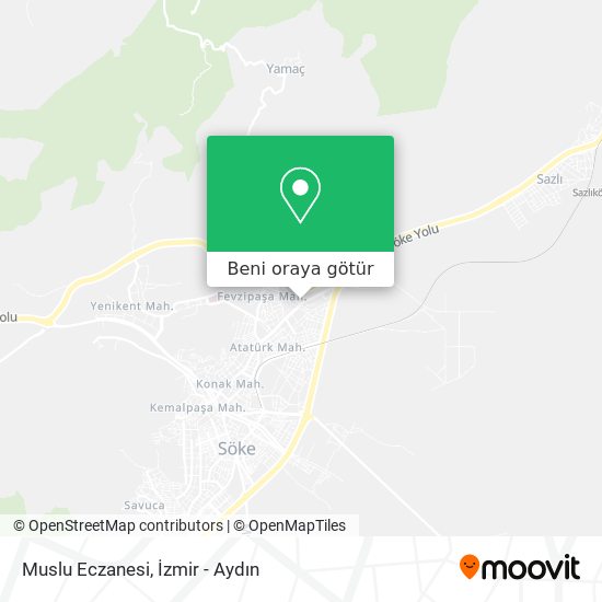 Muslu Eczanesi harita