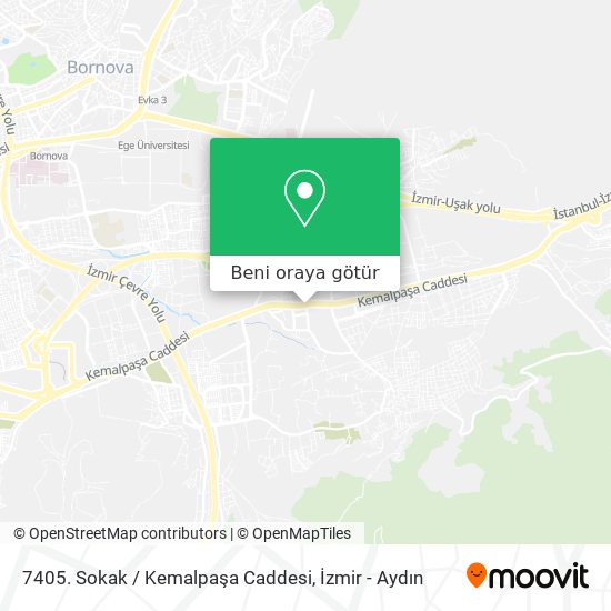 7405. Sokak / Kemalpaşa Caddesi harita