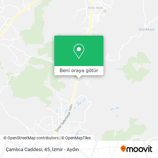 Çamlıca Caddesi, 45 harita