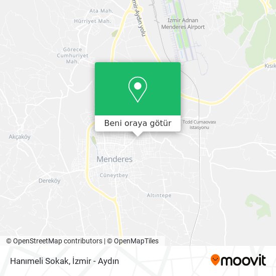 Hanımeli Sokak harita