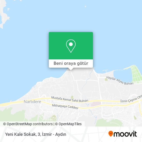 Yeni Kale Sokak, 3 harita