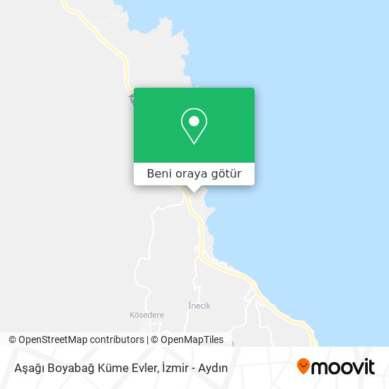 Aşağı Boyabağ Küme Evler harita