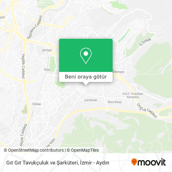 Gıt Gıt Tavukçuluk ve Şarküteri harita