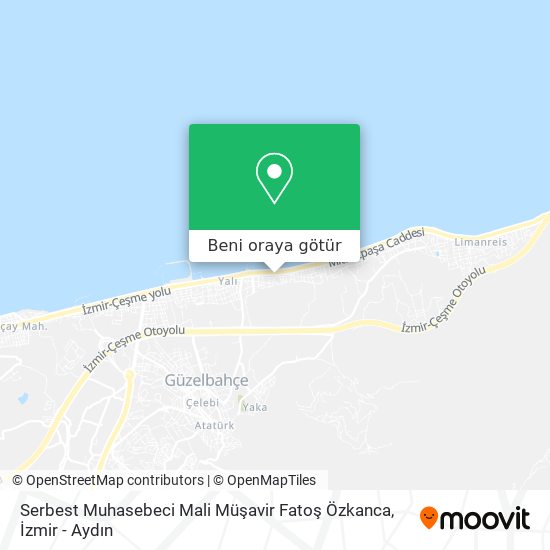 Serbest Muhasebeci Mali Müşavir Fatoş Özkanca harita