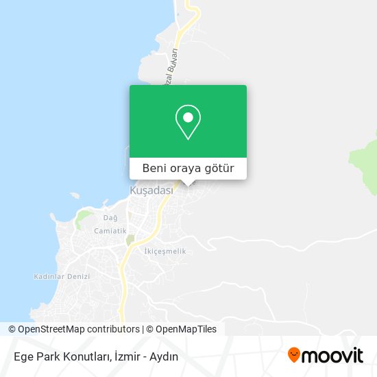 Ege Park Konutları harita