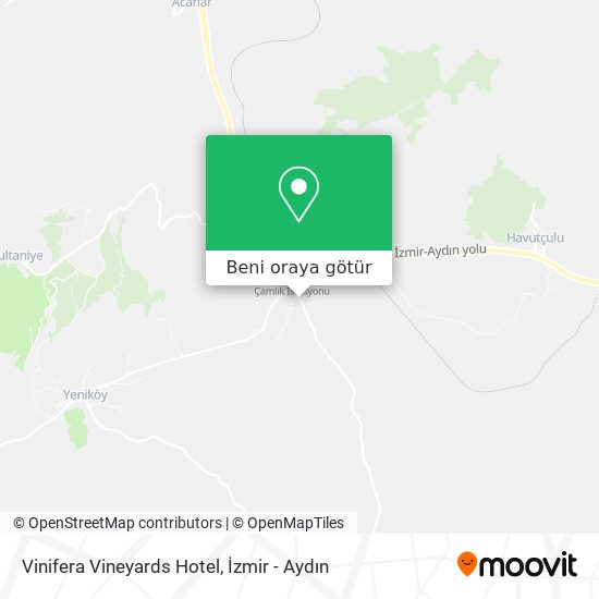 Vinifera Vineyards Hotel harita