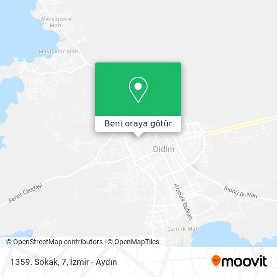 1359. Sokak, 7 harita