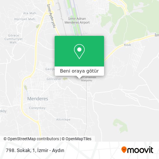 798. Sokak, 1 harita