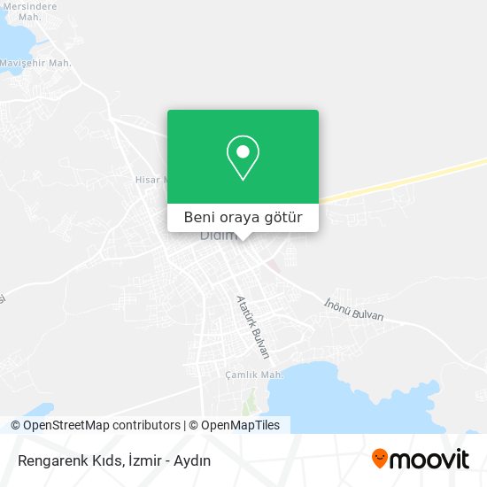 Rengarenk Kıds harita