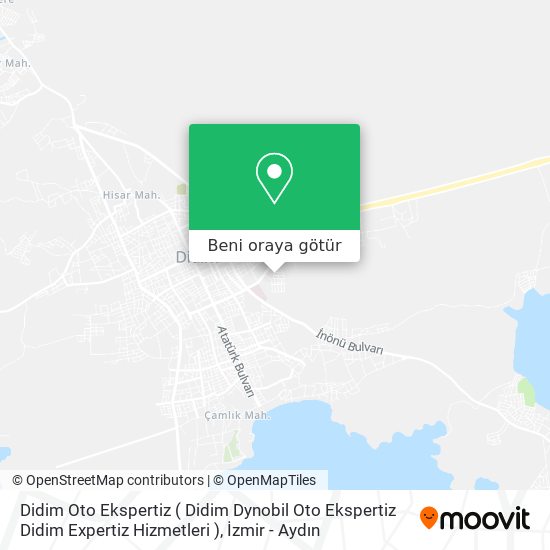 Didim Oto Ekspertiz ( Didim Dynobil Oto Ekspertiz Didim Expertiz Hizmetleri ) harita
