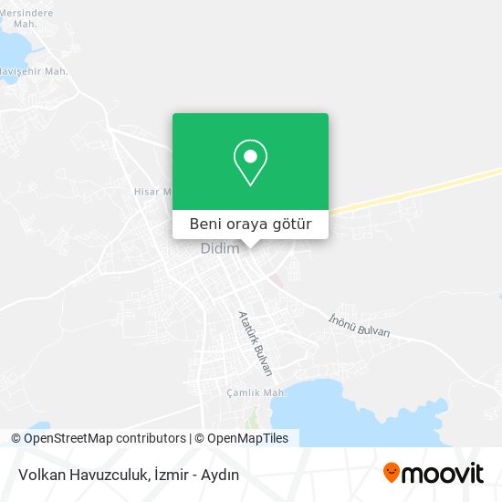 Volkan Havuzculuk harita