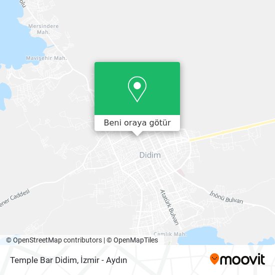 Temple Bar Didim harita