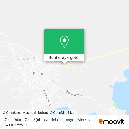 Özel Didim Özel Eğitim ve Rehabilitasyon Merkezi harita