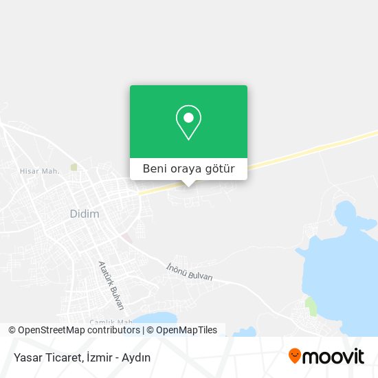 Yasar Ticaret harita
