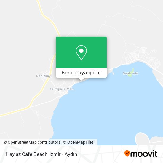 Haylaz Cafe Beach harita