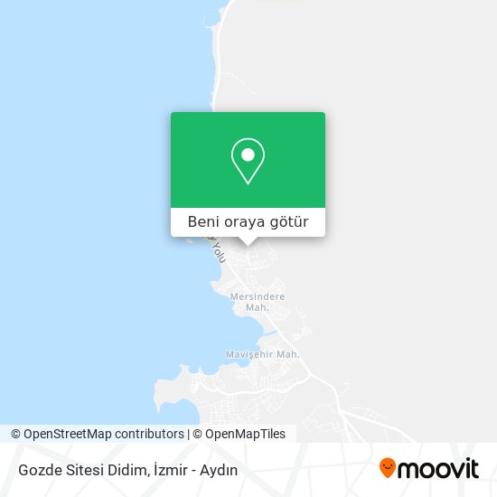 Gozde Sitesi Didim harita