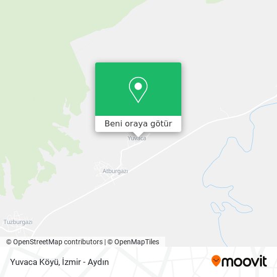 Yuvaca Köyü harita