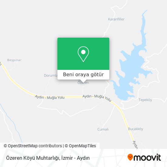 Özeren Köyü Muhtarlığı harita