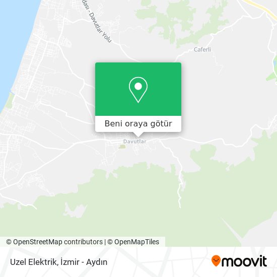 Uzel Elektrik harita