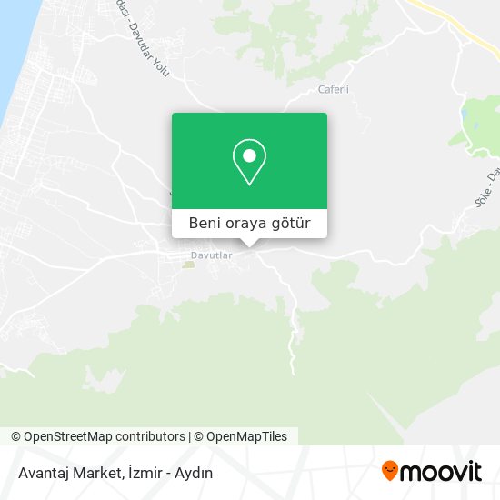 Avantaj Market harita