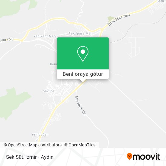 Sek Süt harita