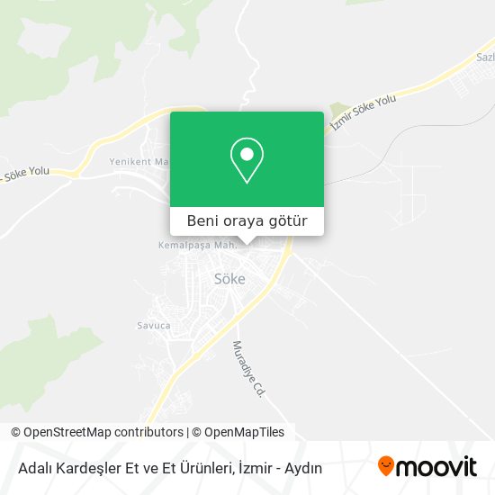 Adalı Kardeşler Et ve Et Ürünleri harita