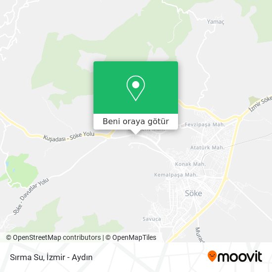 Sırma Su harita