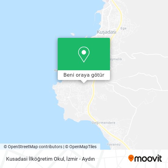 Kusadasi İlköğretim Okul harita
