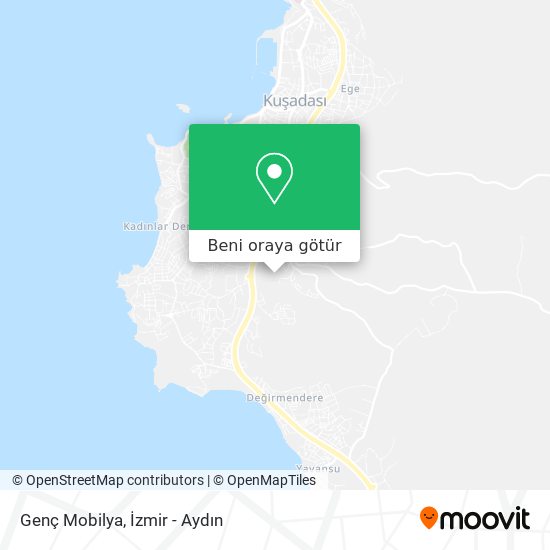 Genç Mobilya harita