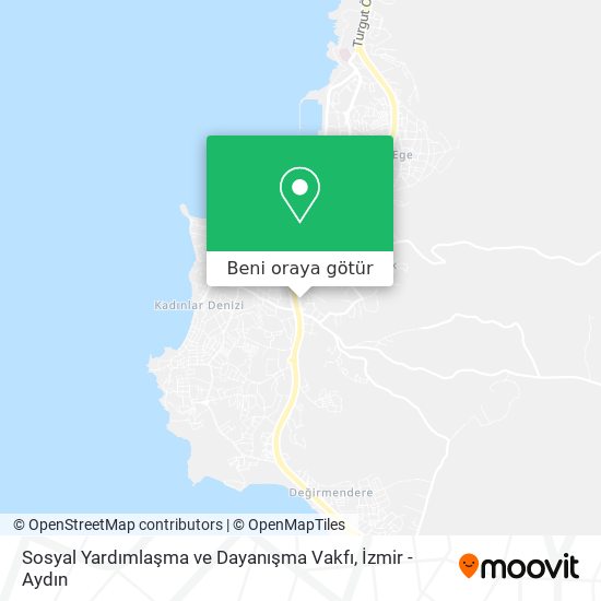 Sosyal Yardımlaşma ve Dayanışma Vakfı harita
