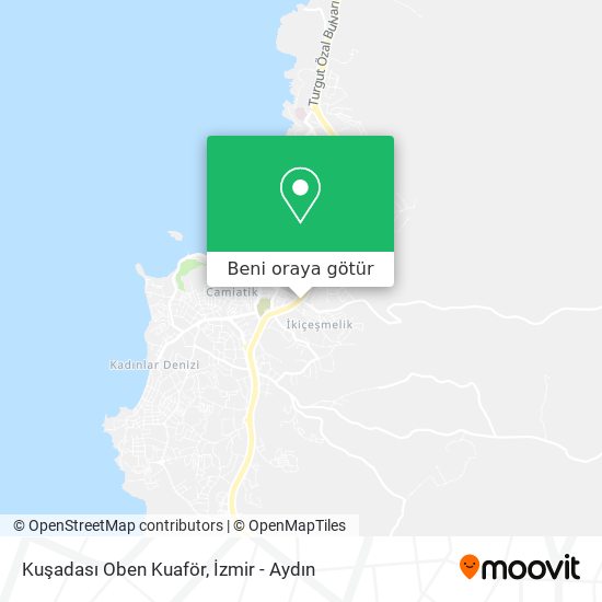 Kuşadası Oben Kuaför harita