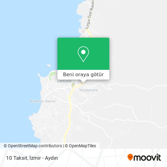 10 Taksıt harita