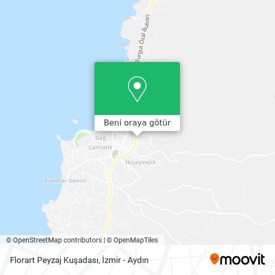 Florart Peyzaj Kuşadası harita