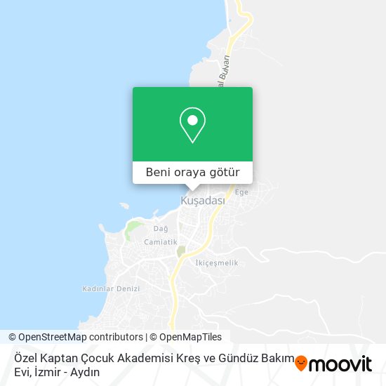 Özel Kaptan Çocuk Akademisi Kreş ve Gündüz Bakım Evi harita
