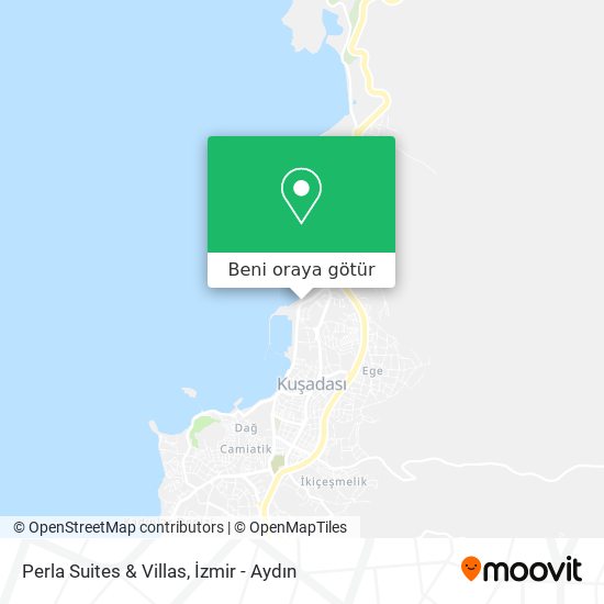 Perla Suites & Villas harita