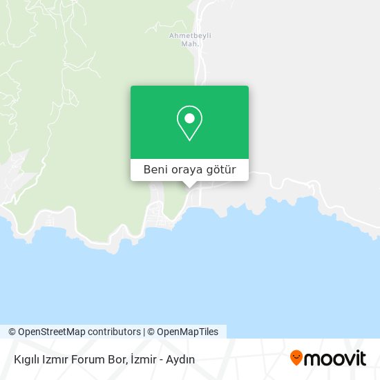 Kıgılı Izmır Forum Bor harita