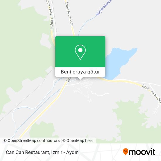 Can Can Restaurant harita