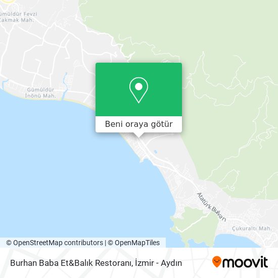 Burhan Baba Et&Balık Restoranı harita