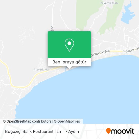 Boğaziçi Balık Restaurant harita
