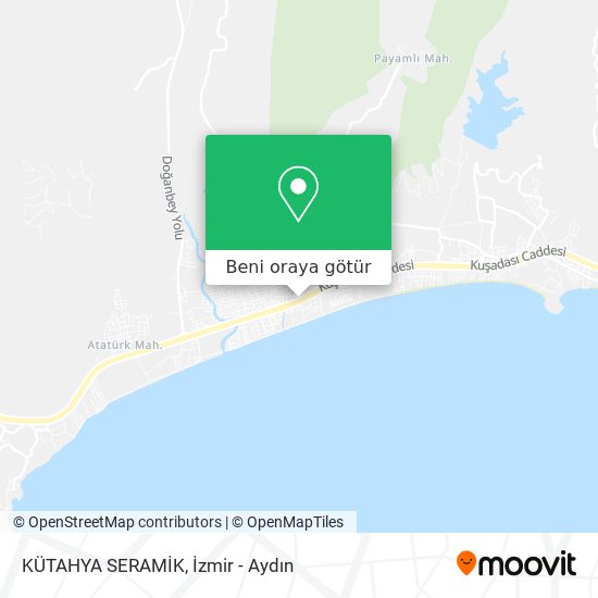 KÜTAHYA SERAMİK harita