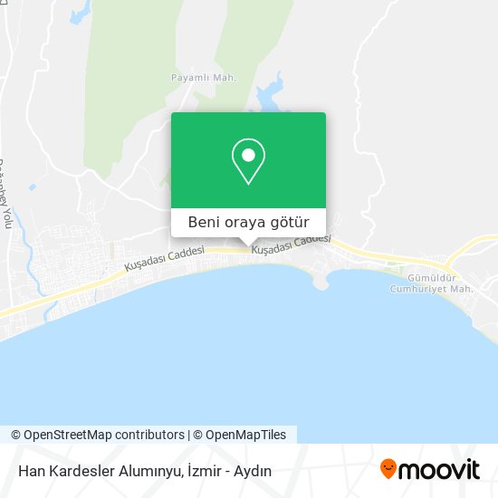 Han Kardesler Alumınyu harita