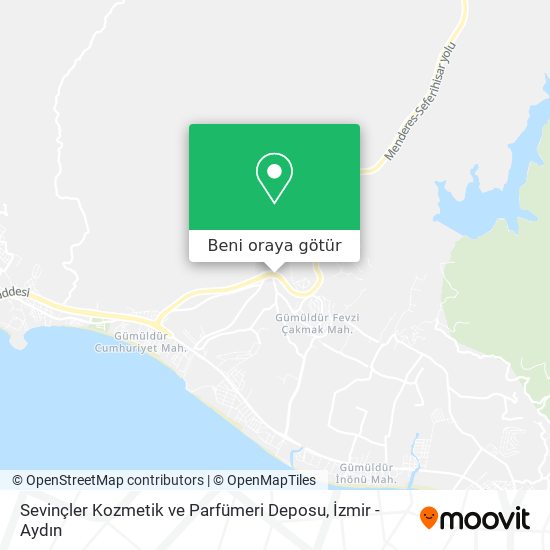 Sevinçler Kozmetik ve Parfümeri Deposu harita