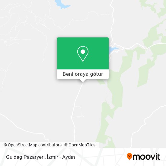 Guldag Pazaryerı harita