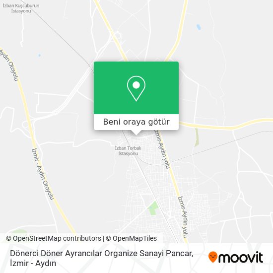 Dönerci Döner Ayrancılar Organize Sanayi Pancar harita