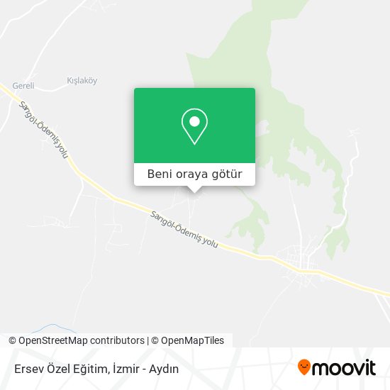 Ersev Özel Eğitim harita