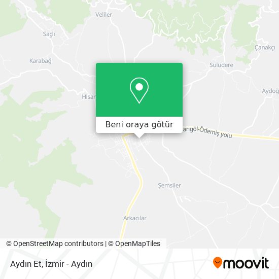 Aydın Et harita