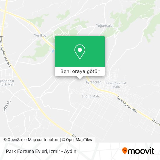 Park Fortuna Evleri harita