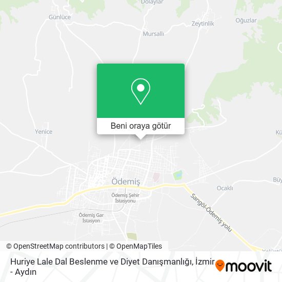 Huriye Lale Dal Beslenme ve Diyet Danışmanlığı harita
