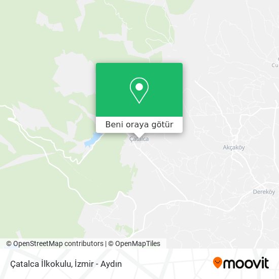 Çatalca İlkokulu harita